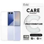CARE by PanzerGlass Flagship Urban Combat Case for Samsung Galaxy Z Flip7 transparent