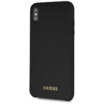 Guess GUHCI65LSGLBK iPhone Xs Max black hard case Silicone - imagine 2