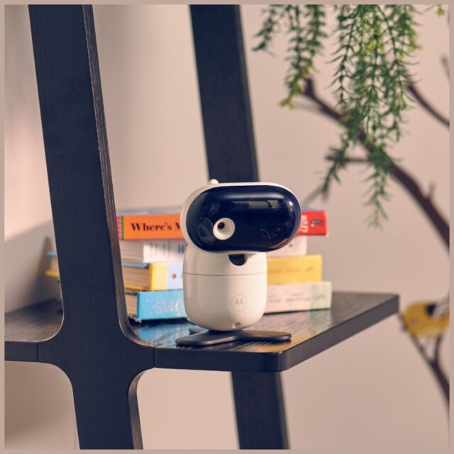 Electronic nanny Motorola PIP1510 video monitor 5" Pan & Tilt white - imagine 9