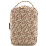 Guess Bag GUHBHGCFSEW Organize brown GCube Stripe - imagine 3