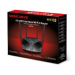 Mercusys MR1800X | WiFi Router | AX1800 Dual Band, 4x RJ45 1000Mb/s - imagine 3