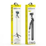 AWEI Selfie Stick X56 black aluminum alloy - imagine 2
