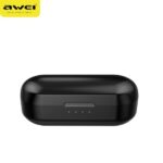 AWEI słuchawki Bluetooth 5.0 T10C TWS+ stacja dokująca czarny/black - imagine 5