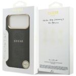 Case Guess 4G Stripe MagSafe for iPhone 17 Pro Max black - imagine 8