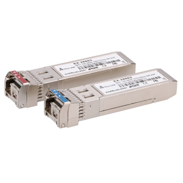 Extralink SFP+ 10G | SFP+ WDM Module | 10Gbps 1270/1330nm, single mode, 2km, para - imagine 4