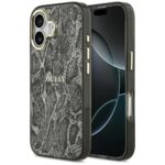 Guess Python Pattern MagSafe Case for iPhone 17 Black