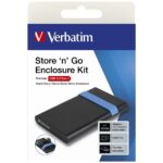 Verbatim Metal Enclosure for Drive Store 'n' Go 2.5" USB 3.2 Black 53106 - imagine 7