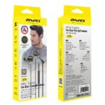 AWEI L5 stereo headphones 3.5mm jack/black - imagine 3