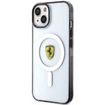 Ferrari FEHMP14MURKT iPhone 14 Plus / 15 Plus 6.7" transparent hardcase Outline Magsafe - imagine 2