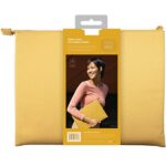 UNIQ Lyon Case laptop Sleeve 14" canary yellow Waterproof RPET - imagine 4