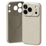 Mercury Semi-Silicone MagSafe Case for iPhone 17 Pro Stone