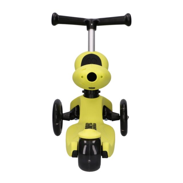 Extralink Kids Scooter Boss Ride Yellow - Children's Balance Bike - imagine 4