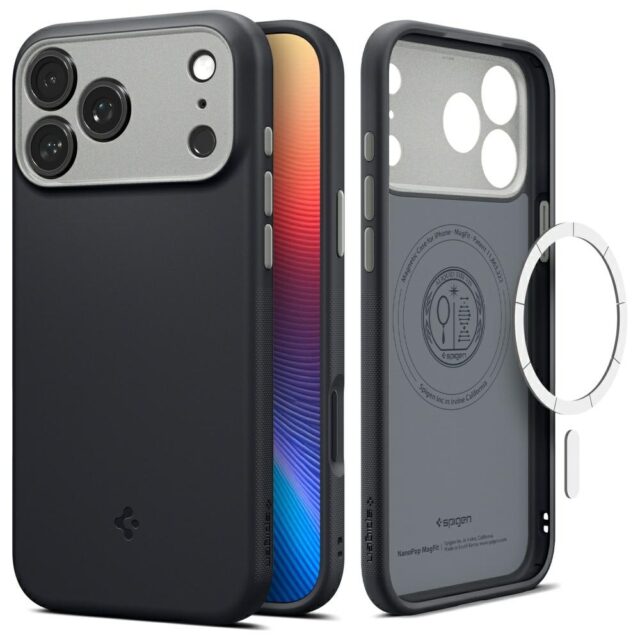 Spigen Nano Pop Mag MagSafe Case for iPhone 17 Pro Max Black - imagine 8