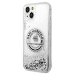 Karl Lagerfeld KLHCP14MLCRSGRS iPhone 14 Plus / 15 Plus 6,7" silver hardcase Liquid Glitter R - imagine 2