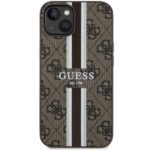 Guess GUHMP14MP4RPSW iPhone 14 Plus / 15 Plus 6.7"brown hardcase 4G Printed Stripes MagSafe - imagine 3