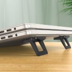 USAMS Laptop/Tablet Stand 2pcs black ZJ054PBZJ01 (US-ZJ054) - imagine 5