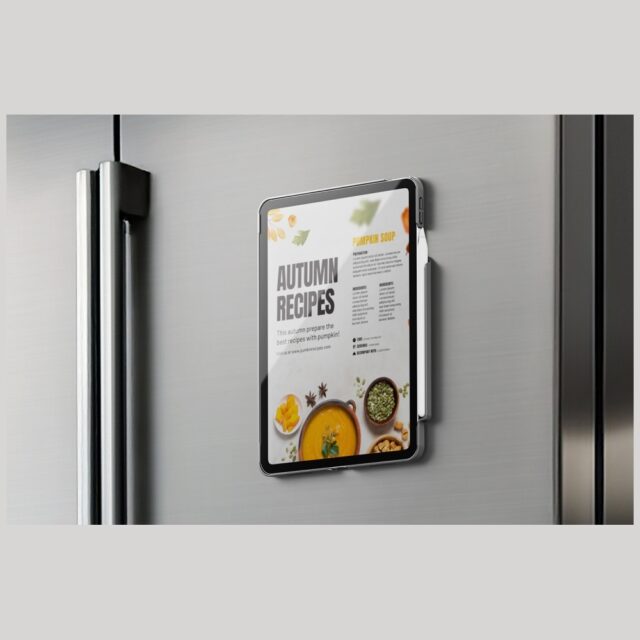 Magnetic holder UNIQ SnapMount self-adhesive gray/charcoal - imagine 3