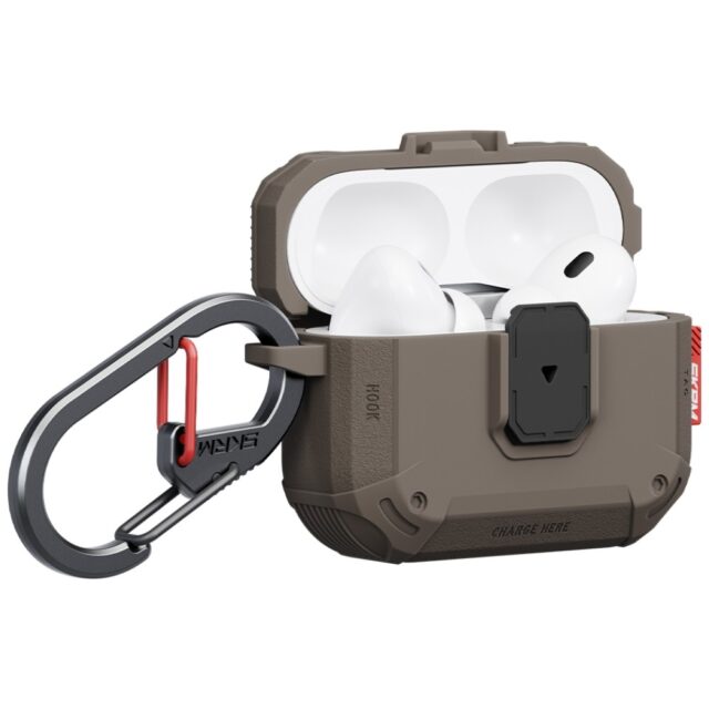 Case Skinarma Mecha LE for AirPods Pro 3 Birch - imagine 2