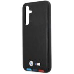 Case BMW BMHCSA5422PTDK A54 black Leather Stamp Tricolor - imagine 6