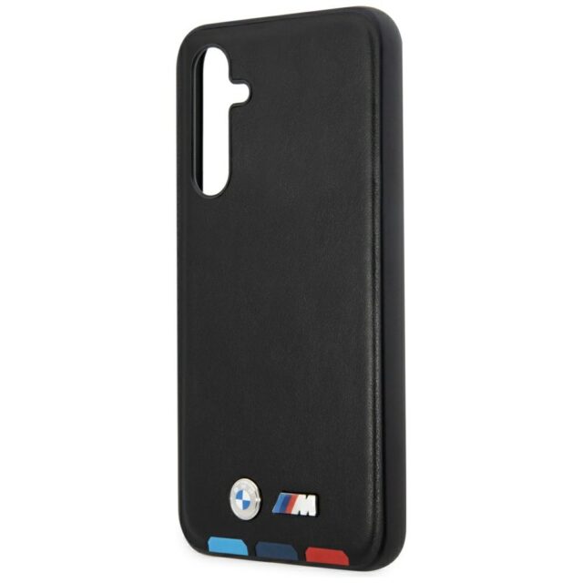 Case BMW BMHCSA5422PTDK A54 black Leather Stamp Tricolor - imagine 6