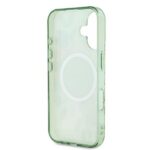 Guess GUHMP16MHFWBDCEN iPhone 16 Plus 6.7" green hardcase IML Flower & Tonal Circle MagSafe - imagine 7
