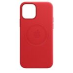 Case Apple MHKJ3ZM/A iPhone 12 Pro Max MagSafe red Leather Case