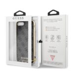 Guess GUHCI8LGF4GGR iPhone 7/8 Plus grey hard case 4G Charms Collection - imagine 7