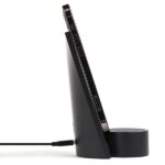 Lexon City Energy Pro 10W Wireless Charger with Bluetooth Speaker black LD145N - imagine 3