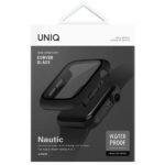 UNIQ etui Nautic Apple Watch Series 7/8/9 45mm black - imagine 7
