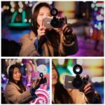 Portable LED lamp Araree Magfie Light MagSafe black - imagine 7