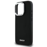 DKNY DKHMP16XPSCMCLK iPhone 16 Pro Max 6.9" black hardcase Plain Silver Logo MagSafe - imagine 6