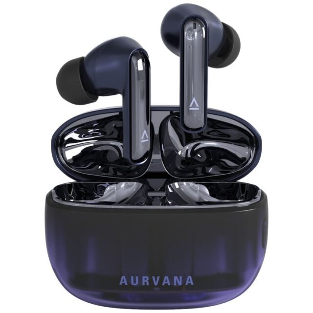 Creative Aurvana Ace 3 Bluetooth 5.5 ANC wireless headphones navy blue - imagine 2