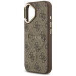 Case Guess 4G PU Classic Logo MagSafe for iPhone 17 brown - imagine 6