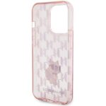 Karl Lagerfeld KLHCP15LHNCMKLP iPhone 15 Pro 6.1" pink hardcase Monogram Choupette - imagine 7