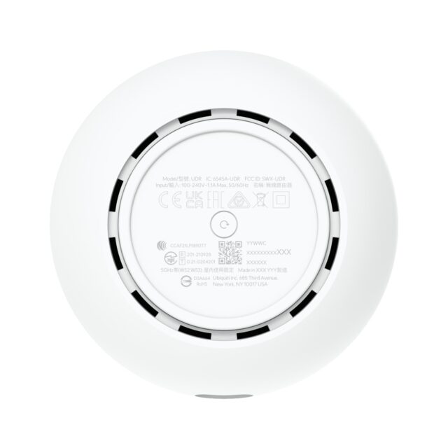 Ubiquiti UDR | WiFi Router | UniFi Dream Router, 4x4 MIMO, Dual Band, WiFi 6, 5x RJ45 1000Mb/s - imagine 4