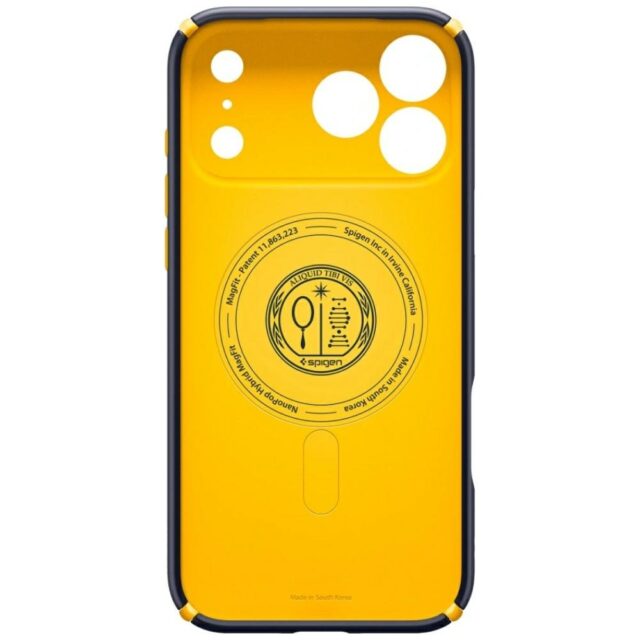 Etui Spigen Nano Pop Hybrid Mag MagSafe   do iPhone 17 Pro granatowy - imagine 3