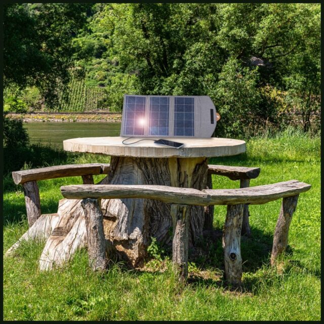 Solar Panel 4smarts VoltSolar 20W    2xUSB-A grey - imagine 7