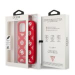 Guess GUHCP12MLSPEWRE iPhone 12/12 Pro 6,1" red hard case Peony Collection - imagine 8
