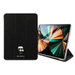 Karl Lagerfeld KLFC12OKMK iPad 12.9" Pro 2021 Book Cover black Saffiano Karl Iconic - imagine 4