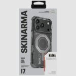 Skinarma Magma Case for iPhone 17 Pro Magnetic Charging Graphite - imagine 2