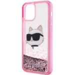 Karl Lagerfeld KLHCP12MLNCHCP iPhone 12/12 Pro 6,1" pink hardcase Glitter Choupette Head - imagine 6