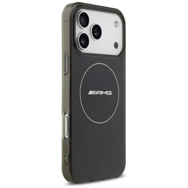 Case AMG Double Layer Transparent        Smocked MagSafe for iPhone 17 Pro Max black - imagine 4