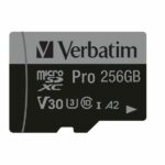 Verbatim 512GB microSD Card + Adapter Pro U3 black 47046 - imagine 2