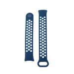 Beline Mi Band 10/9/8 design strap blue-white - imagine 2