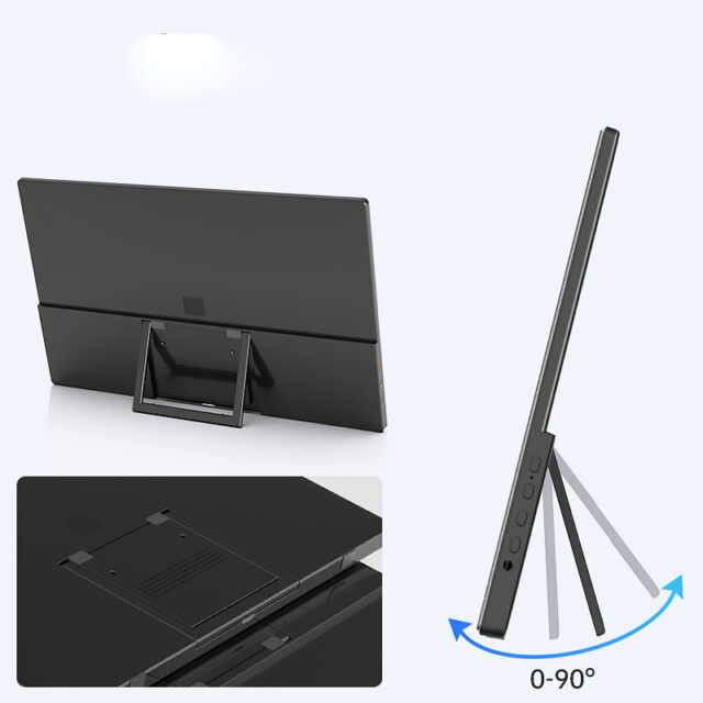 Extralink Smart Life S15 14" | Portable monitor for laptops & phones & consoles | USB-C/micro-HDMI - imagine 3