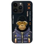 Nimmy case iPhone 15 Pro 6.1" black Cool&Cute 2.0 Monkey