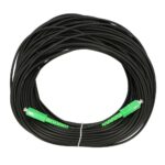 Extralink SC/APC-SC/APC | Patchcord | Round, drop, single mode, Simplex, G.657A2, 3m - imagine 2
