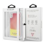 Guess GUHCPXGLCPI iPhone X/Xs pink hard case California Glow in the dark - imagine 7