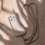 UNIQ Coehl Creme iPhone 16 Pro 6.3" Magnetic Charging case gray/taupe gray - imagine 8