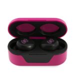 Guess GUTWST31EK TWS Bluetooth headphones + magenta docking station - imagine 2